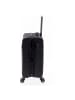 Gladiator 4700 4 Rollen Kabinentrolley 55 cm mit Dehnfalte black