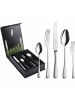 Picard & Wielpütz 30er Set Tafelbesteck inkl. Besteckbox Mia silber in silber
