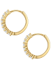 Rafaela Donata Ohrringe aus Sterling Silber mit Zirkonia in gelbgold