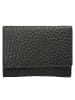 VLD VOi Leather Design Hirsch Carita Geldbörse Leder 11 cm schwarz