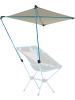 Normani Outdoor Sports Campingstuhl mit Sonnenschirm Moak in Schwarz