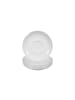 Seltmann Weiden 6er Set Espressountertassen Rondo/Liane ø 11,9 cm weiß in weiß
