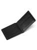 Police Geldbörse RFID Schutz Leder 12 cm in black