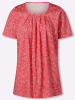 Sieh an! Longshirt in grapefruit-ecru-bedruckt