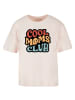 F4NT4STIC T-Shirt Cooler Moms Club Muttertag Retro Vibe in pink
