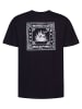 Petrol Industries T-Shirt mit Rückenprint Calor in Schwarz