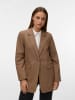 Vero Moda Blazer in Brown Lentil