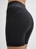 Hummel Tight Kurze Hose Hmlte Christel Damen in BLACK/ASPHALT MELANGE