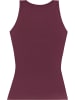Janice 2 x Damen Top hochgeschlossen Nauta in Beige/Burgund