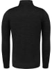 Normani Outdoor Sports Herren Merino Langarm mit 1/4 Zipper Canberra in Schwarz