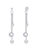 Valero Pearls Ohrringe aus Sterling Silber mit Süßwasser-Zuchtperle in silber