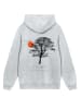 F4NT4STIC Hoodie Escape Discover the World Tree Birds in grau meliert