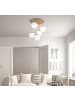 Globo lighting Deckenleuchte "HARMON" in gold