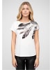 Cloud5ive Shirt "Viskose T-Shirt mit Traumfänger Print" in Weiß