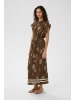 SAINT TROPEZ Kleid RosashellSZ Lockere Passform in Fudge Sea Shell