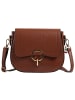 Florence Florence Umhängetasche Leder braun ca. 23cm