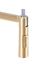 Beliani Küchenarmatur ATCAMA in Gold - (W) 25 x (H) 52 x (L) 5 cm