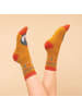 Powder Socken Penguin in Mustard