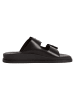 Tamaris Pantolette in BLACK LEATHER