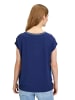 Betty Barclay Blusenshirt mit Aufdruck in Dunkelblau/Weiß