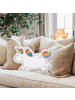 Mr. & Mrs. Panda kissen tier Einhorn Happy ohne Spruch in Transparent