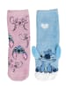 Lilo & Stitch Lilo & Stitch 3D ABS Kuschelsocken Stoppersocken Socken (2er Pack) in Mehrfarbig
