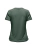 Only Play T-Shirt 'Save Life' in dunkelgrün