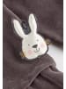 Sigikid Velours Kleid Schneehase in grau