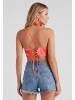 IZIA Women Top in red