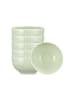 Seltmann Weiden 6er Set Café au lait Schalen Amina in ø 12,9 cm in Seladon