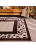 NAZARRUGS Teppich Leovah in Braun