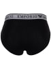 Emporio Armani Slip 2er Pack in Schwarz