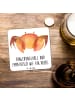 Mr. & Mrs. Panda Bierdeckel Sternzeichen Krebs mit Spruch in Weiß