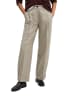 Marc O'Polo Bundfaltenhose regular in Pure Taupe Melange