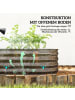 Outsunny Hochbeet,150cm x 62cm x 30cm,grau
