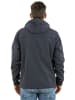 First B Softshelljacke "Albero", Funktionsjacke mit Fleecefutter in anthrazit