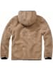 Brandit Pullover "Teddyfleece Worker Pullover" in Grün