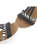 LASCANA Sandale in schwarz/zebra