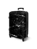 NoBoringSuitCases Suitcase, Koffer, Reisekoffer Marmor schwarz weiß