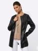 Mainpol Lederimitat-Blazer in schwarz