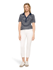 Betty Barclay Poloshirt mit Struktur in Dunkelblau/Weiß