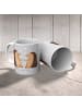 Mr. & Mrs. Panda Kaffeetasse Igel Liebe ohne Spruch in Grau Pastell