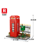 Reobrix Telefonzelle Klemmbaustein Set 1707 Teile