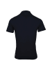 U.S. Polo Assn. Poloshirt 'Knopflos' in schwarz