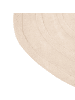 Beliani Kurzflor SATNA in Beige - (W) 160 x (L) 230 cm