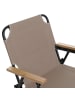 MCW 2er-Set Campingstuhl Q43, Creme