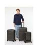 Police London 4 Rollen Kofferset 3-teilig mit Dehnfalte cool olive