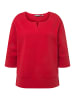 Ulla Popken Sweatshirt in salsa