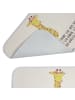 Mr. & Mrs. Panda duschmatte Giraffe Blumenkranz mit Spruch in Weiß