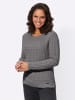 WITT WEIDEN Langarm-Pullover in grau